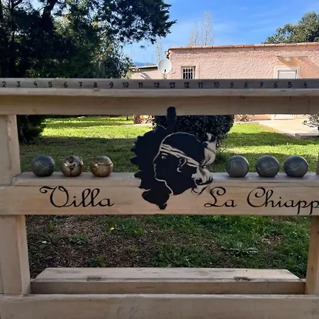 La Chiappa Bord De Avec Piscine Chauffee Et Jacuzzi Βίλα