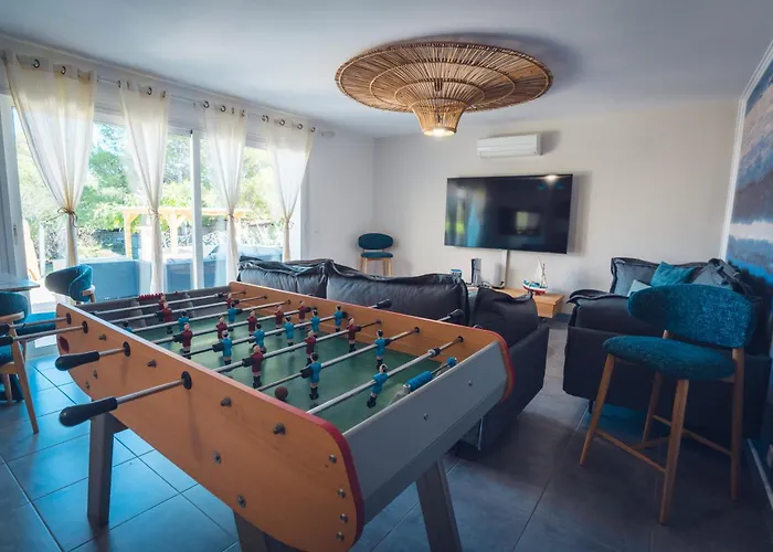 Vila La Chiappa Bord De Avec Piscine Chauffee Et Jacuzzi